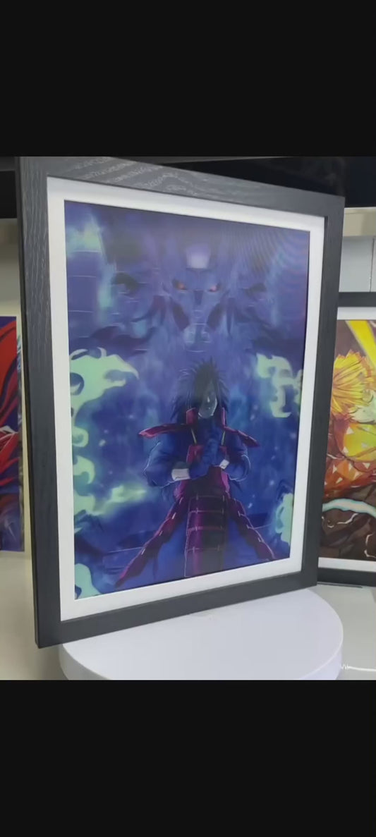VÍNCULO UCHIHA ¨Póster lenticular 3D¨
